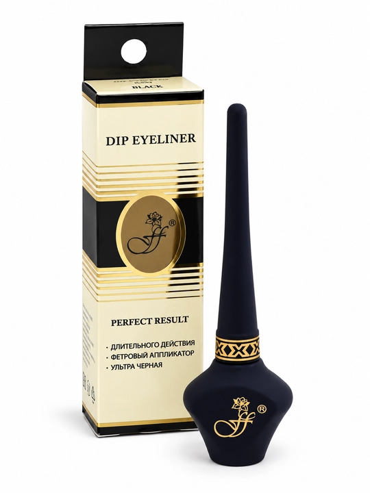 Жидкая подводка для глаз DIP EYELINER E100 — чёрная - 