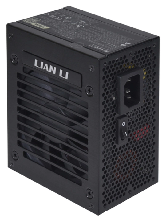 Lian Li SP850 850 Vt SFX quvvat bloki, 80 PLUS Gold, modulli, 12VHPWR 600 Vt kabel, 92 mm ventilyator - 