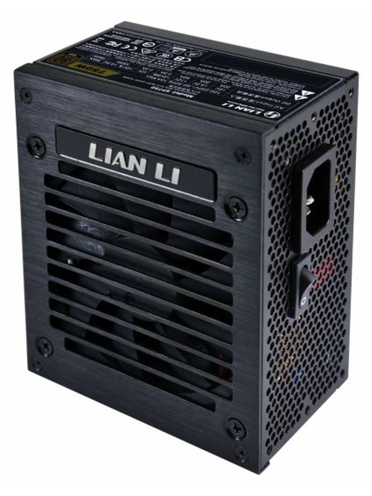 Lian Li SP750 750 Vt SFX quvvat bloki, 80 PLUS Gold, modulli, 92 mm ventilyator, kafolat 5 yil - 