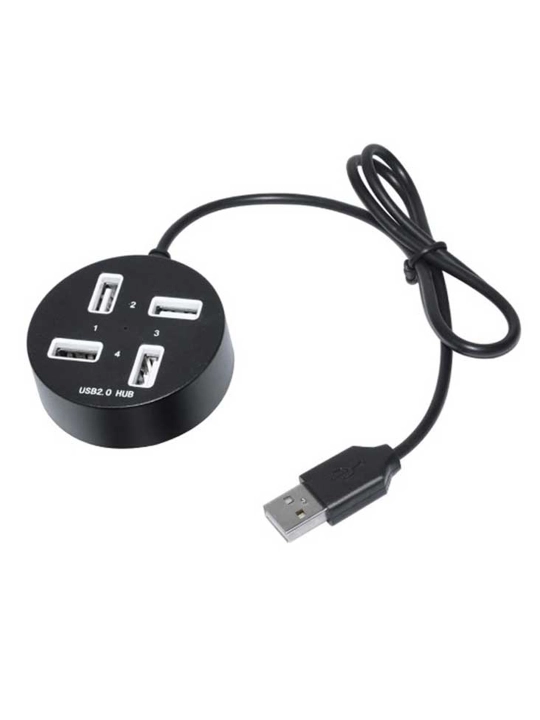 Portativ USB hub P1703, 4 ta USB uchun kontsentrator, 480 Mbps
