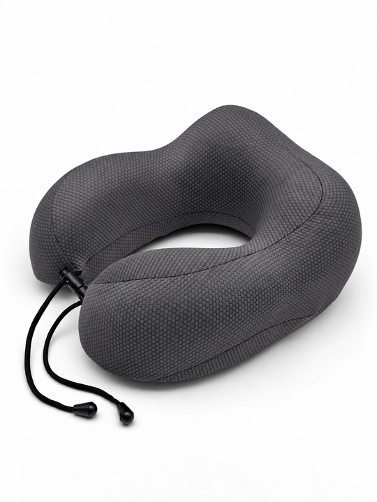 Подушка для шеи Memory Foam ортопедическая, дорожная U-образная, для путешествий и офиса