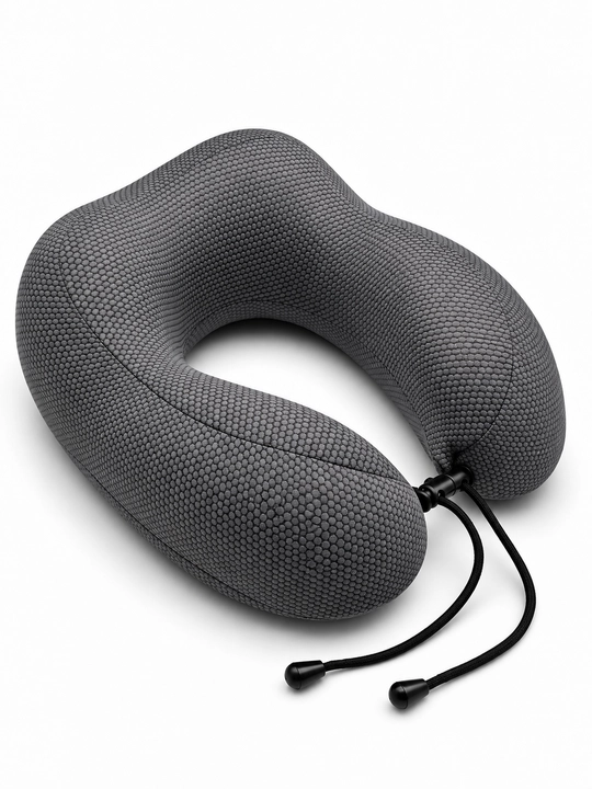 Подушка для шеи Memory Foam ортопедическая, дорожная U-образная, для путешествий и офиса
