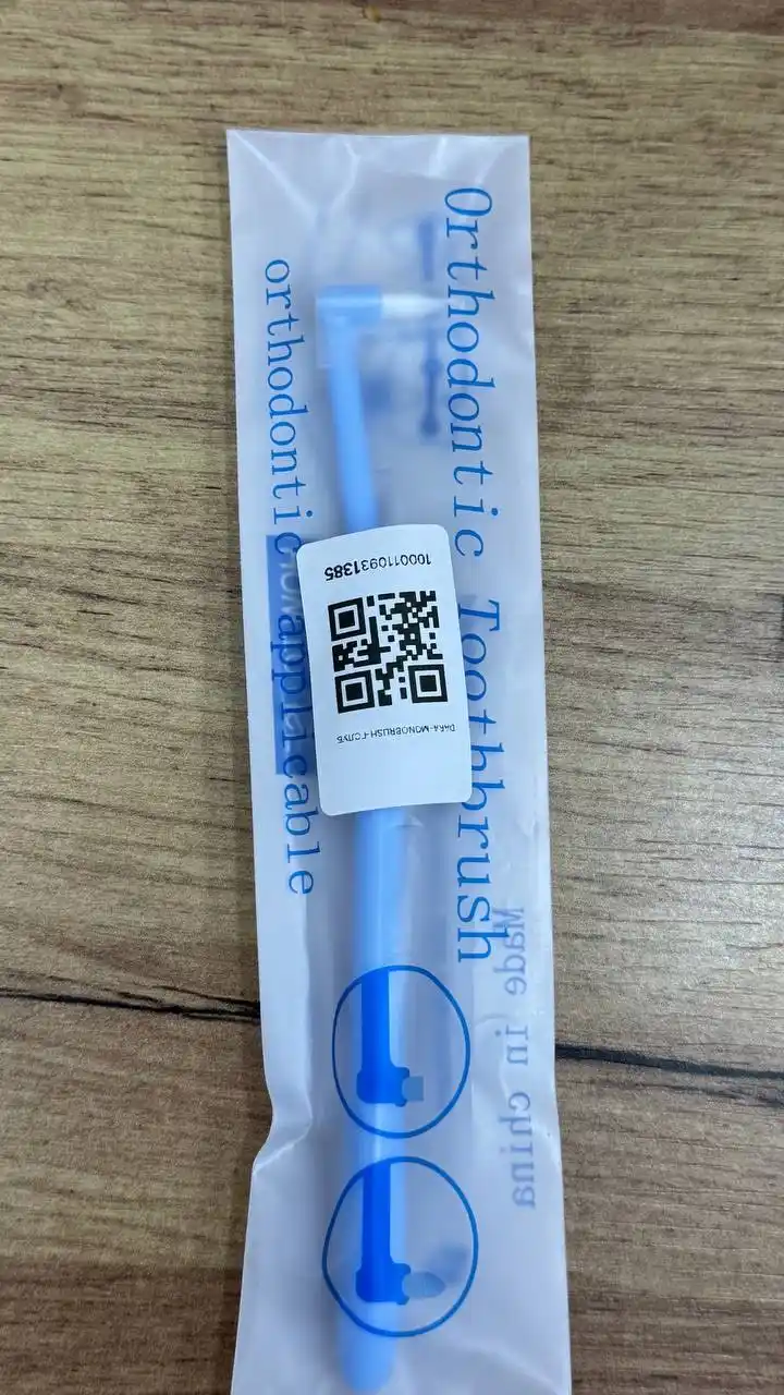 Монопучковая зубная щетка для брекетов, имплантов и межзубных промежутков