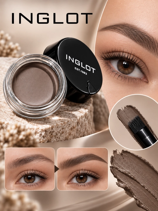 INGLOT Brow Pomade — средство для оформления, коррекции и фиксации бровей