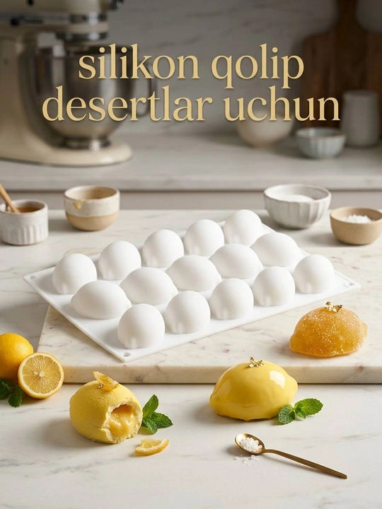 Формы для десертов, силиконовые формы, формы для муссовых пирожных и выпечки