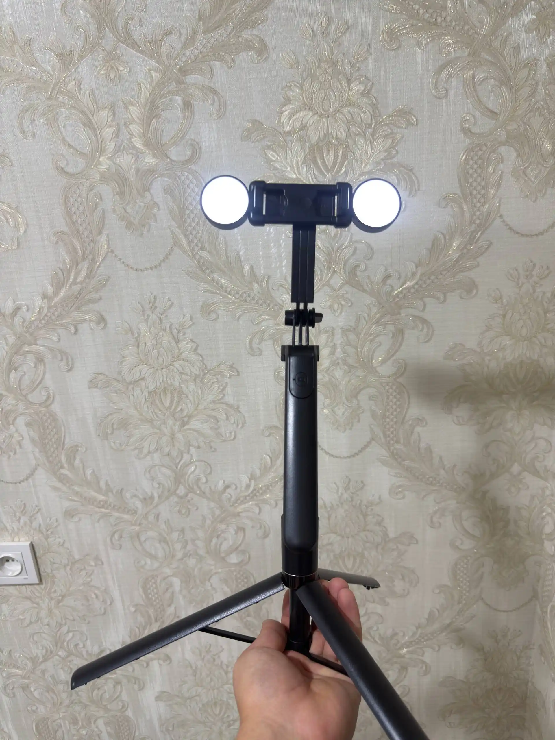 Универсальный штатив, штатив для телефона, трипод, LED, монопод, Bluetooth-пульт, 1,7 метр