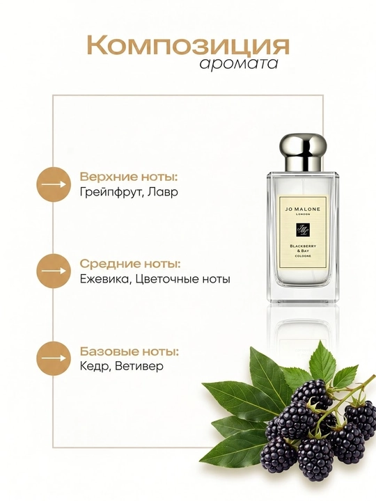 Духи женские Datum Parfume Blackberry & Bay с ежевикой, лавром, кедром и ветивером