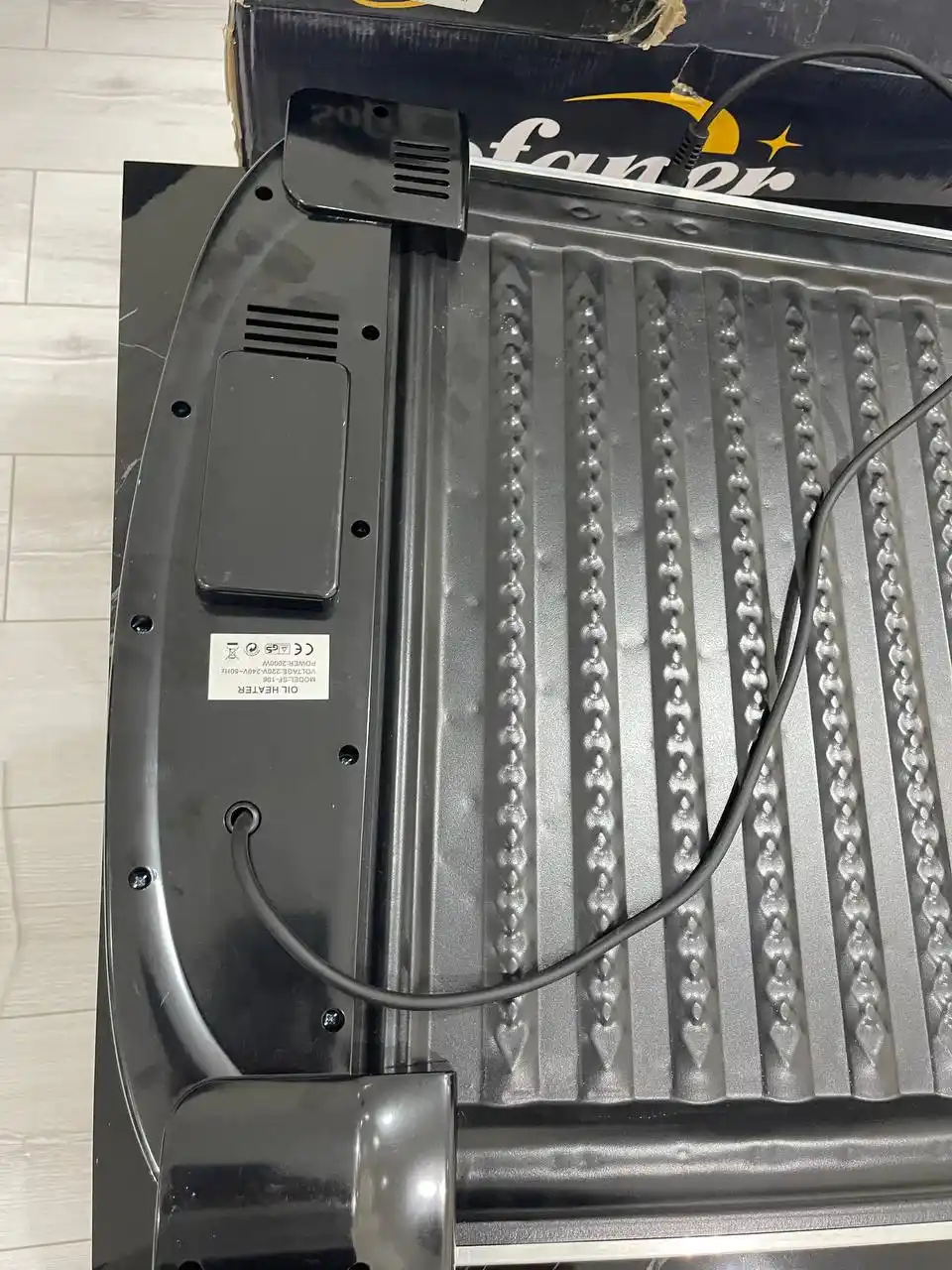 Panelli isitgich, yog 'isitgichi, elektr isitgich, uy uchun pechka, quritgich bilan