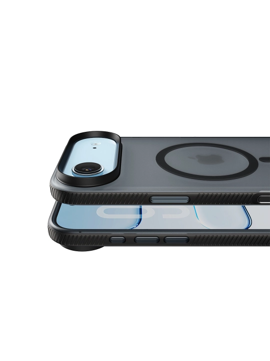 Chexol IPhone 17 Pro va 17 Pro Max uchun sirpanmaydigan Belkin SheerForce Grip