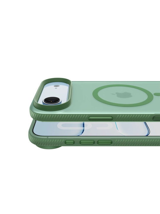Chexol IPhone 17 Pro va 17 Pro Max uchun sirpanmaydigan Belkin SheerForce Grip