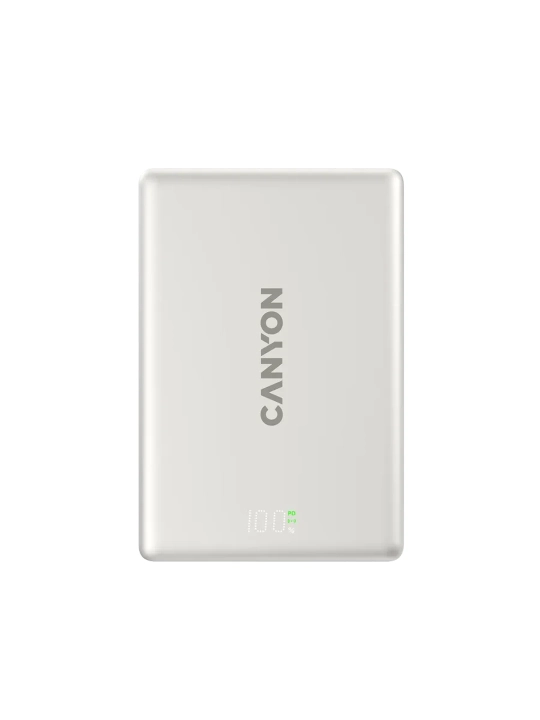 Canyon OnPower 511 quvvat banki, MagSafe, 10000 mAh, 20 Vt
