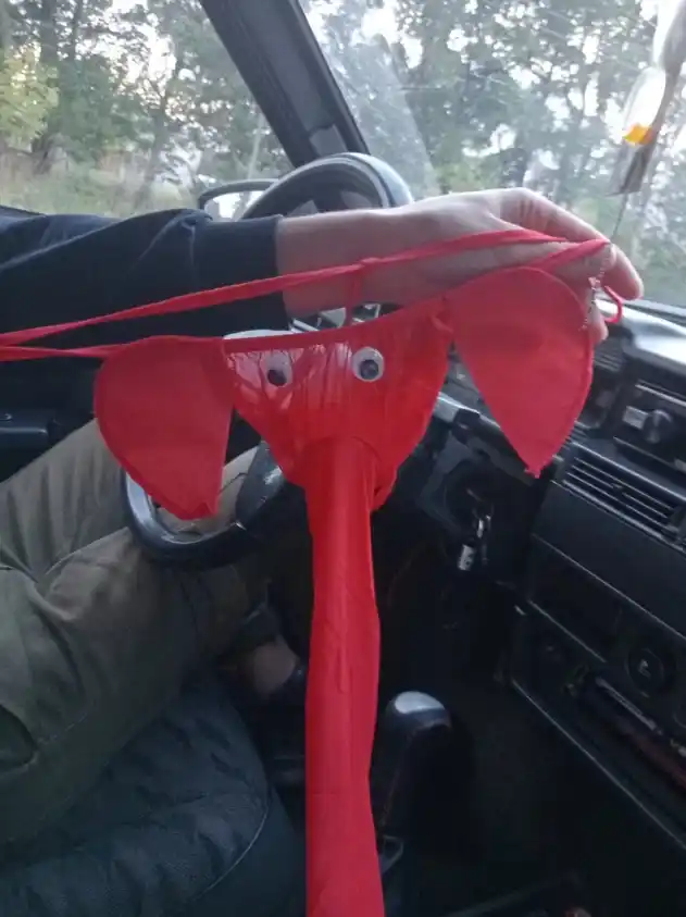Мужские трусы "Cлоник с хоботом", откровенные трусы