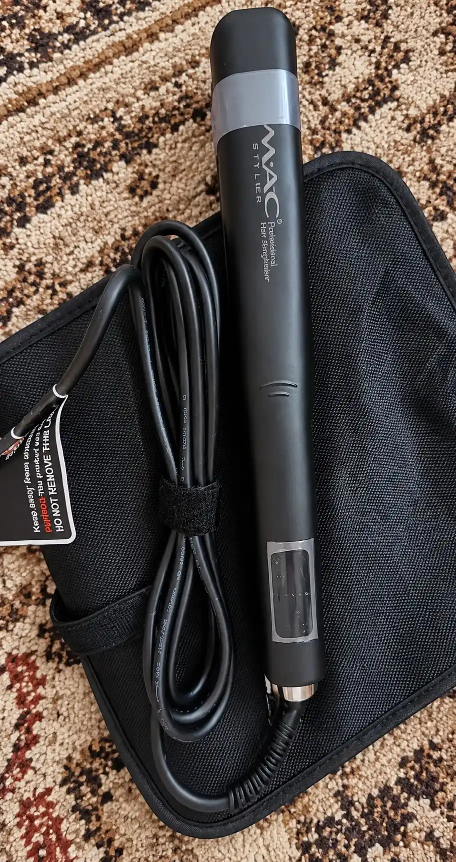 Soch tekislagich MAC Styler 5576, professional soch dazmoli, turmaklash va tekislash uchun
