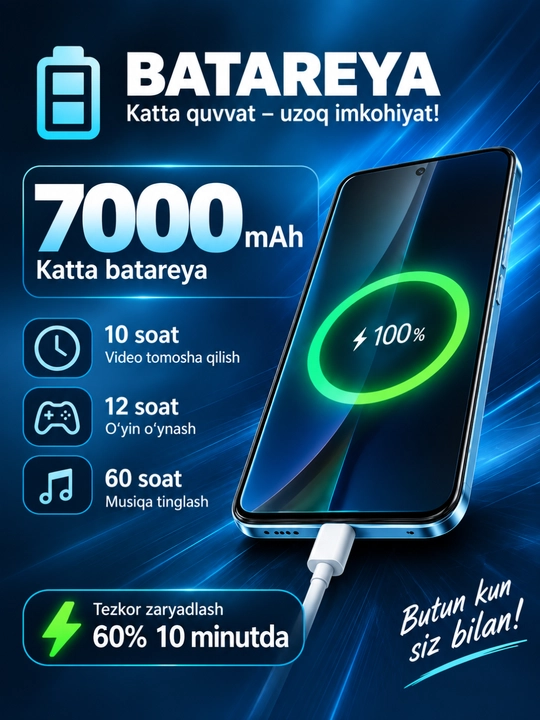 Ударопрочный смартфон HONOR X8d, NFC, 8/128/256 GB, влагозащита X8D,Honor