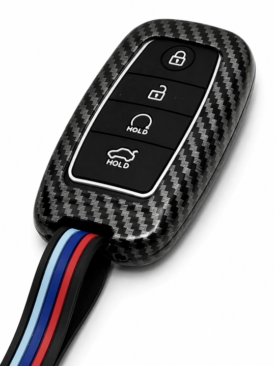 Kia Sonet Metall Carbon Pult G'ilofi – Smart Kalit Chexoli - 