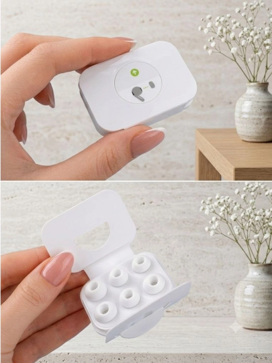 Simsiz quloqchinlar Pods Pro 2, sensorli, iPhone va Andoroid uchun naushnik