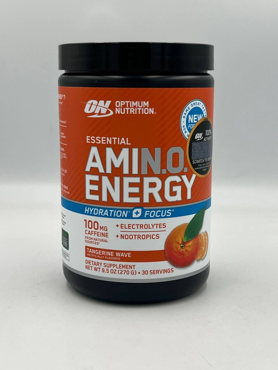 ON Optimum Nutrition Amino Energy — 30 porsiya, Apelsin ta’mi
