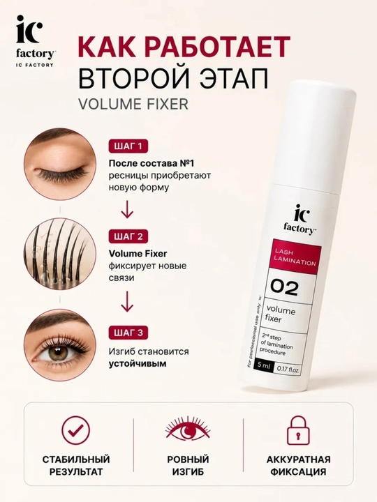 Набор для ламинирования ресниц Lash Lamination IC FACTORY