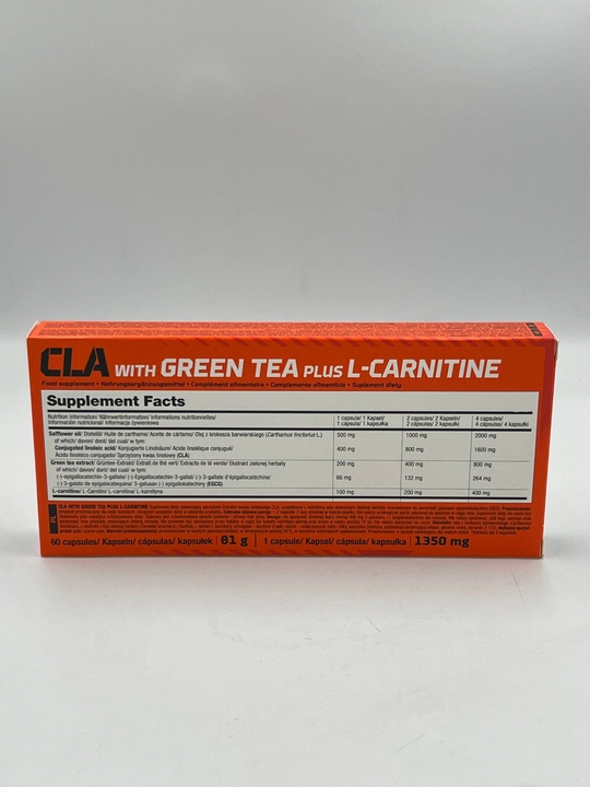 Olimp CLA with Green Tea plus L-Carnitine, 60 kapsula