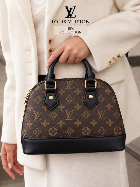 Louis Vuitton uslubidagi ayollar yelka sumkasi, quti va hujjatlar bilan