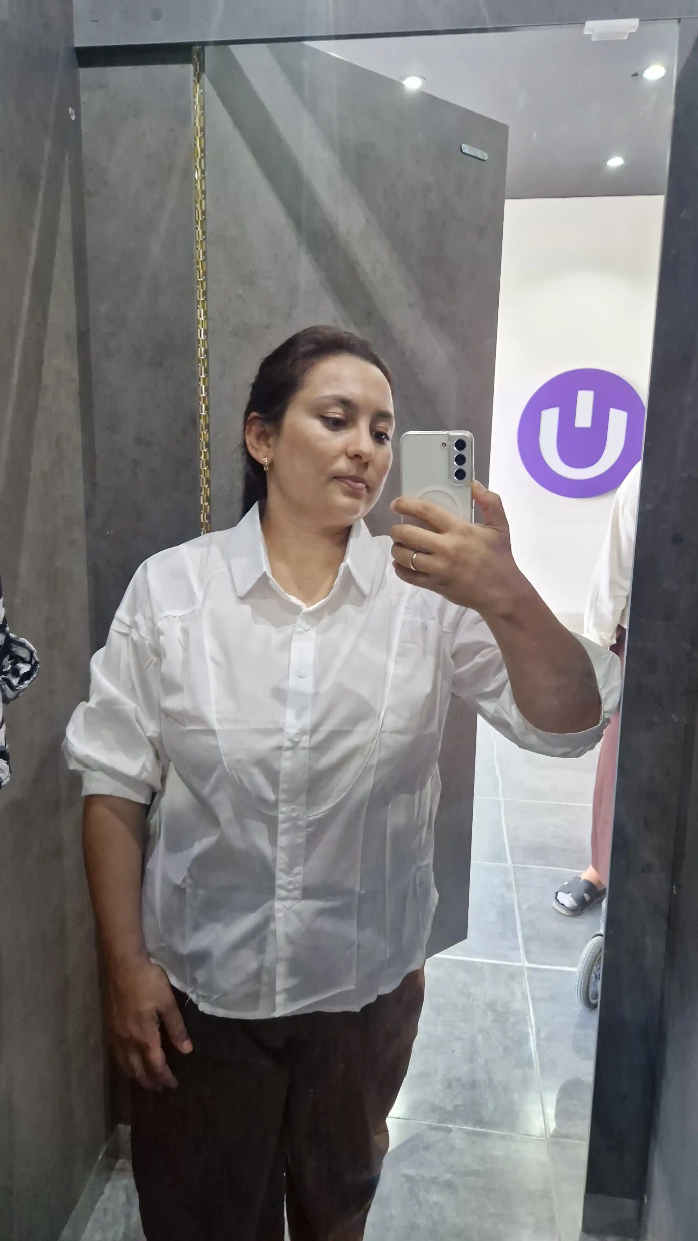 Erkin ayollar ko‘ylagi, yeng 3/4, katta o‘lchamlar XL–5XL — ELLY FASHION
