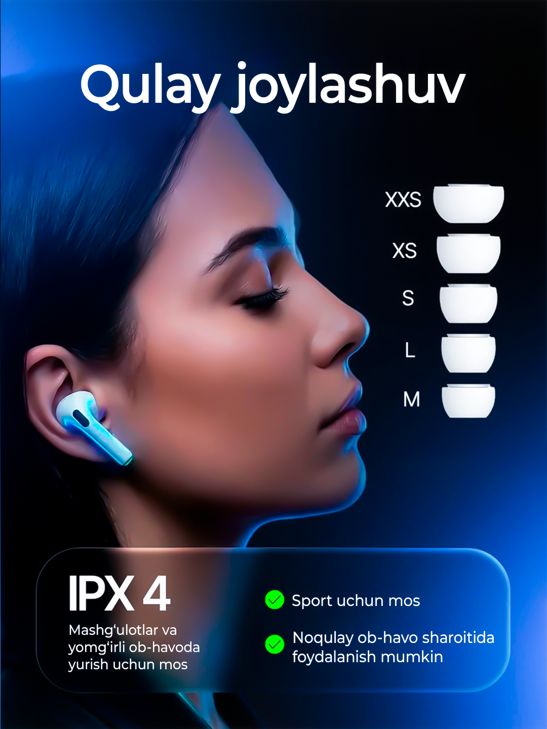 Pods Pro 3 ANC, Bluetooth quloqchinlari, simsiz naushnik, simsiz quloqchin, bluts naushnik