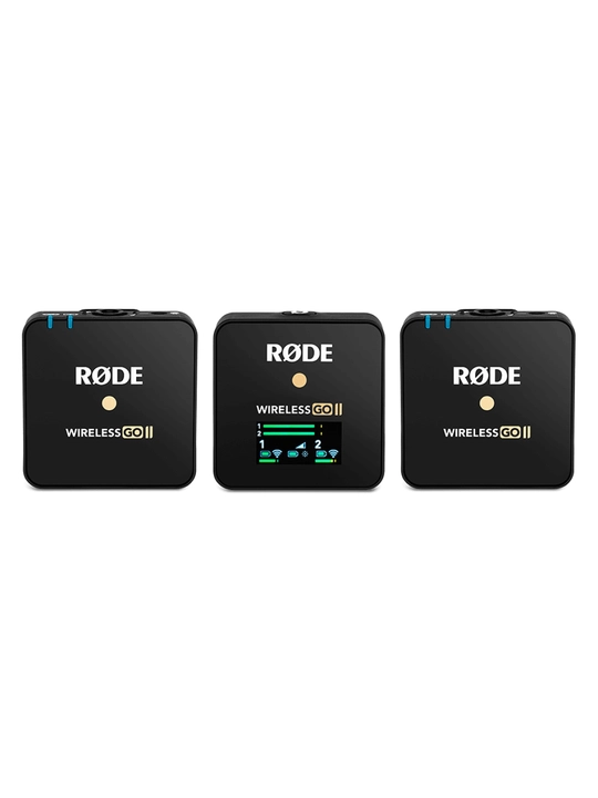Rode Wireless GO II simsiz mikrofon tizimi, ikki kanalli