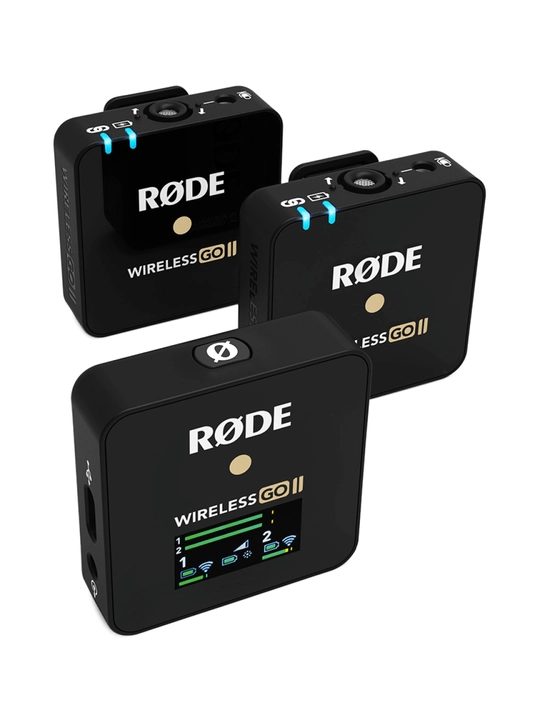 Rode Wireless GO II simsiz mikrofon tizimi, ikki kanalli - 