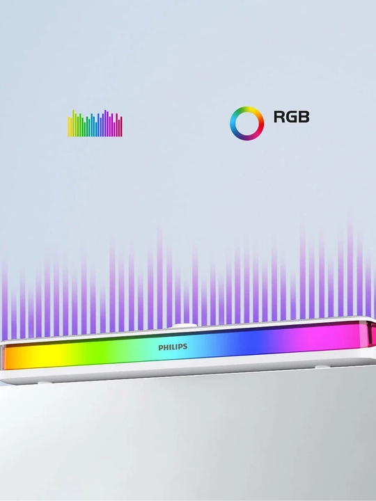 Саундбар для компьютера Philips, регулировка подсветки RGB / Bluetooth