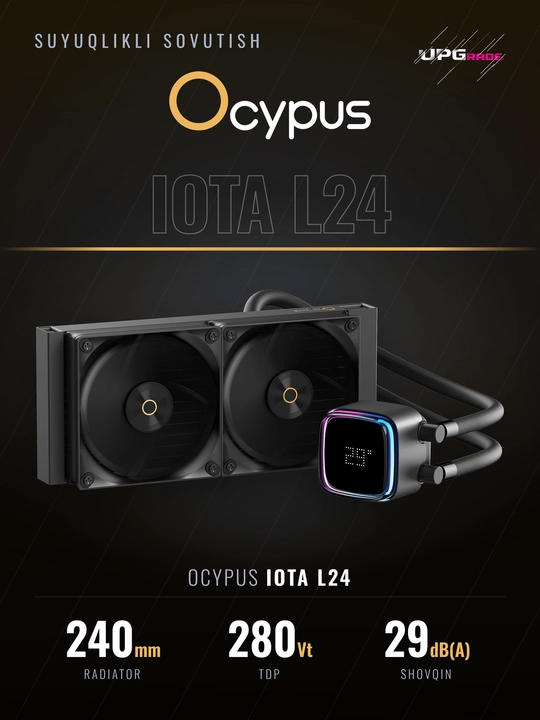Suyuqlikli sovutish tizimi Ocypus Iota L24 240 mm