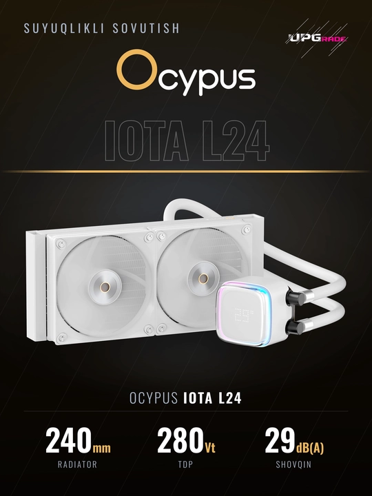 Suyuqlikli sovutish tizimi Ocypus Iota L24 240 mm