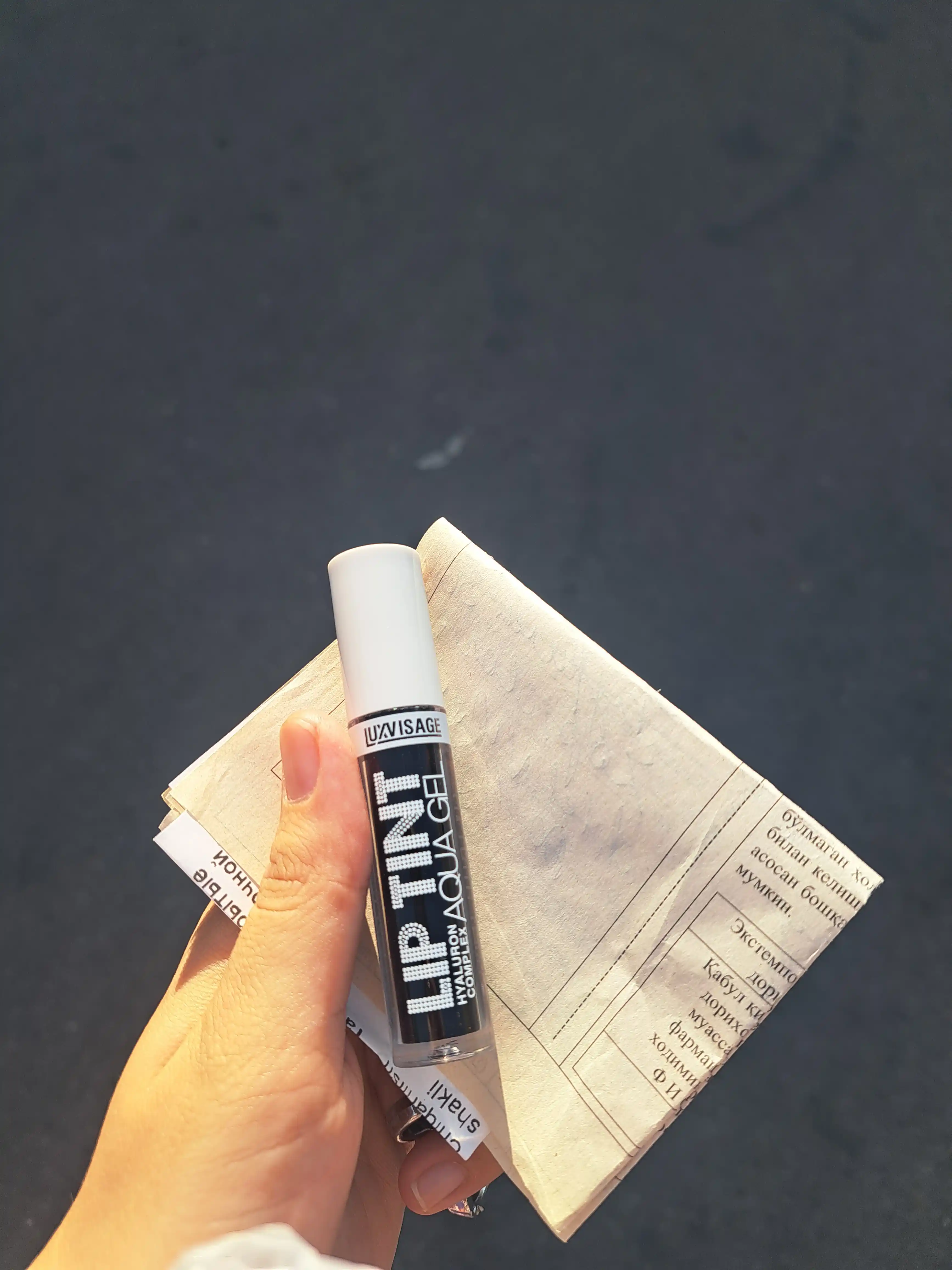 Тинт для губ, тонирующий гель-тинт Lip Tint Aqua Gel