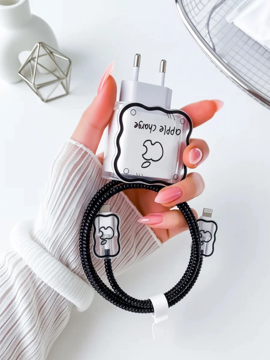 Zaradchik va kabel uchun chexol, Iphone, g‘ilof, quvvatlash, kabeli 18W/20W