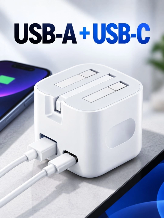 20W 35W USB-C quvvat adapteri va kabel komplekti, tez zaryadlovchi, telefonlar uchun qulay