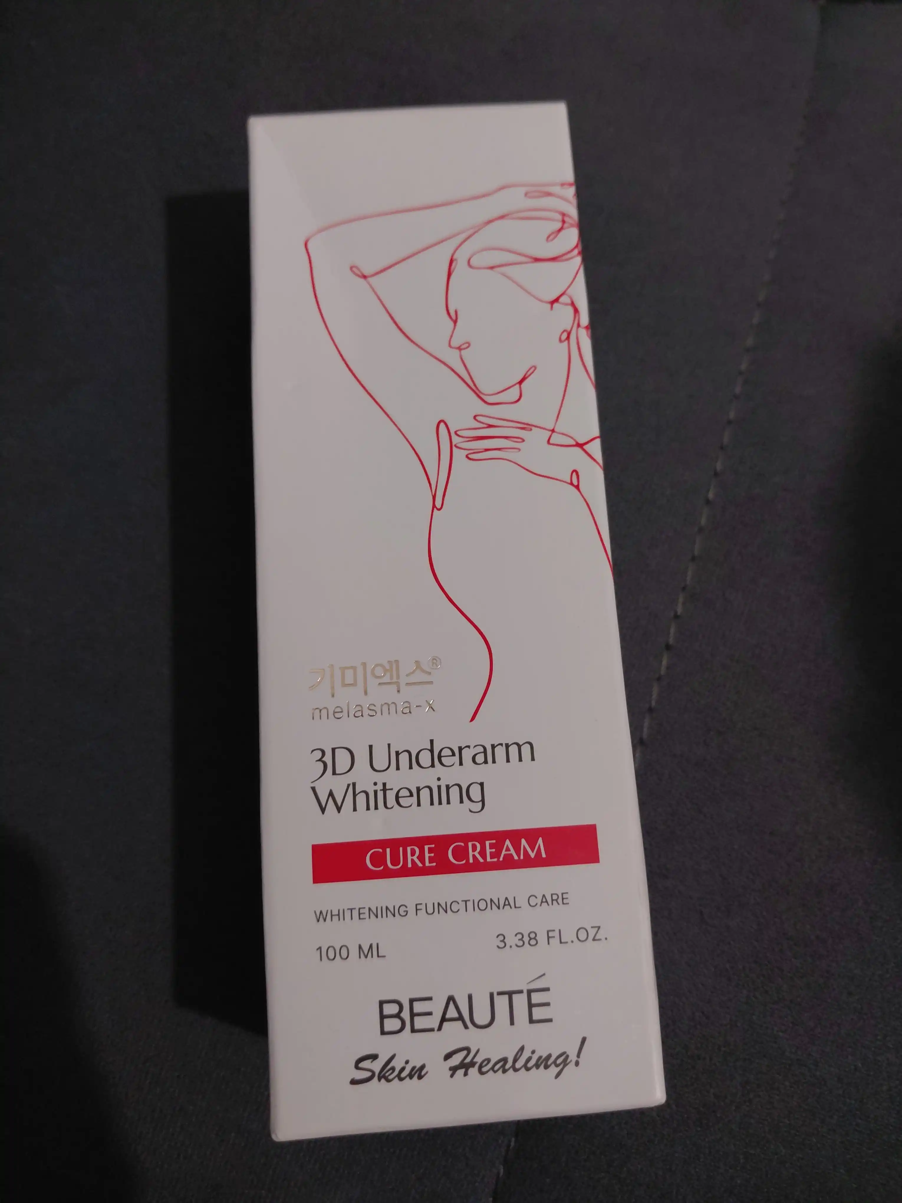 Qo`ltiq osti terisini oqartiruvchi parvarish Beauty 3D Underarm Whitening Cure Cream