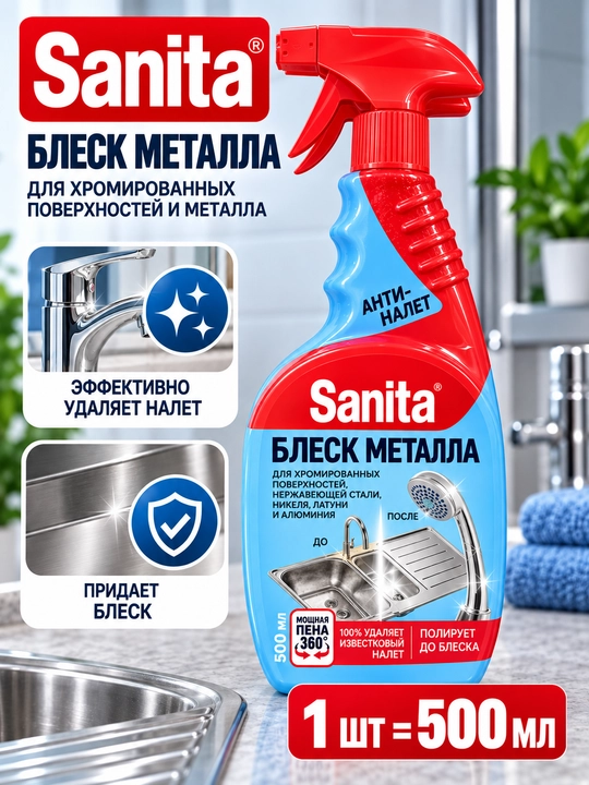 Sanita yog‘ tozalash vositasi, 500 ml - 