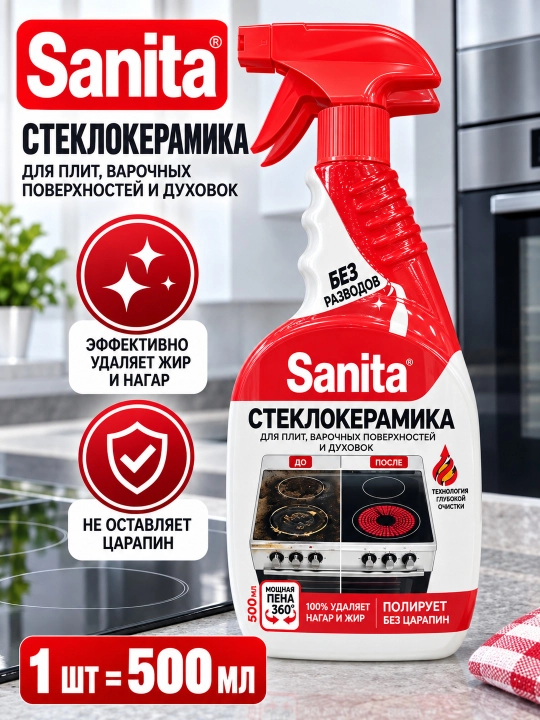 Sanita yog‘ tozalash vositasi, 500 ml - 