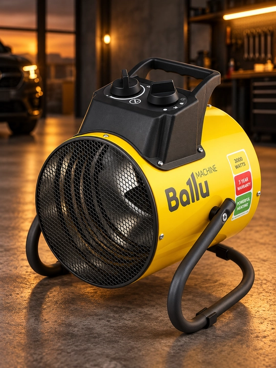 Ballu 3 kVt elektr issiqlik pushkasi, sanoat isitkich