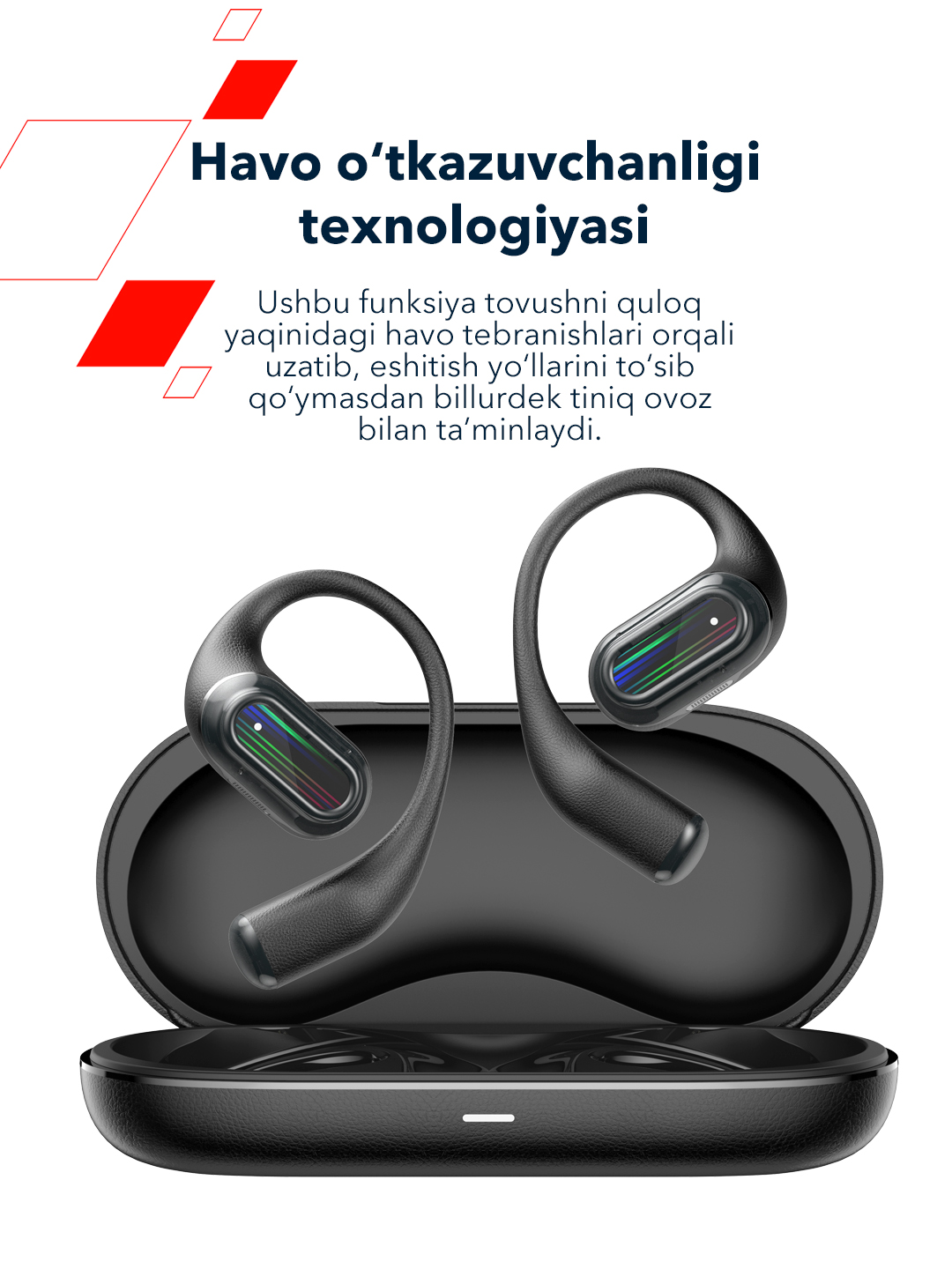 Canyon OnFlow 12 simsiz ochiq quloqliklari, Bluetooth 5.4, 4 ENC