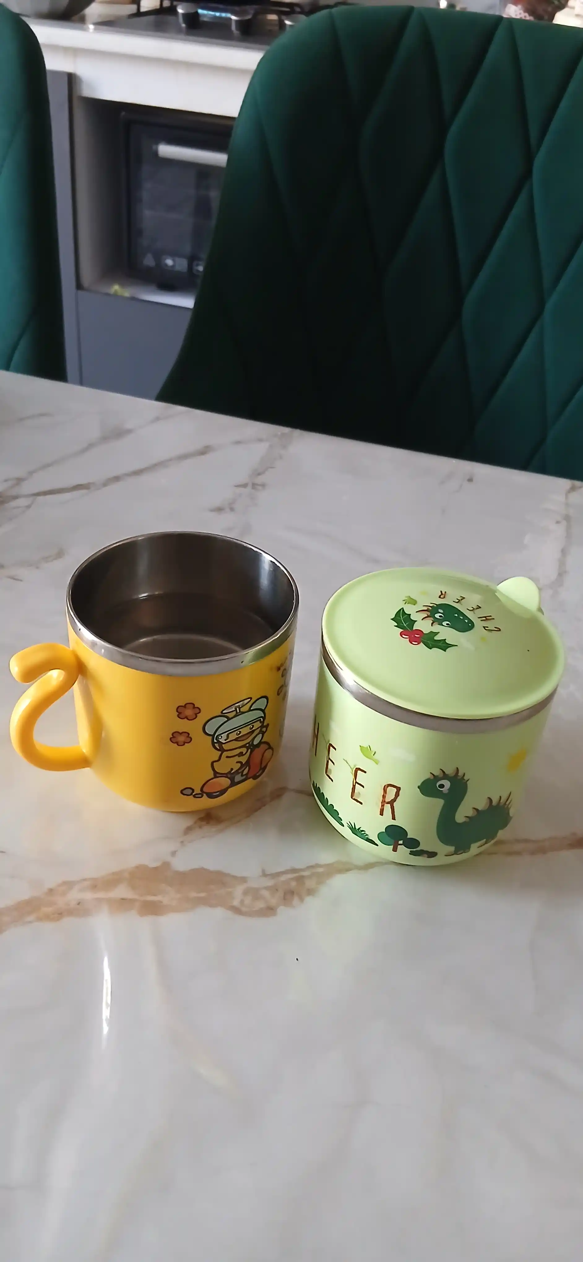 Bolalar uchun krujka, zanglamaydigan po‘lat, 300 ml