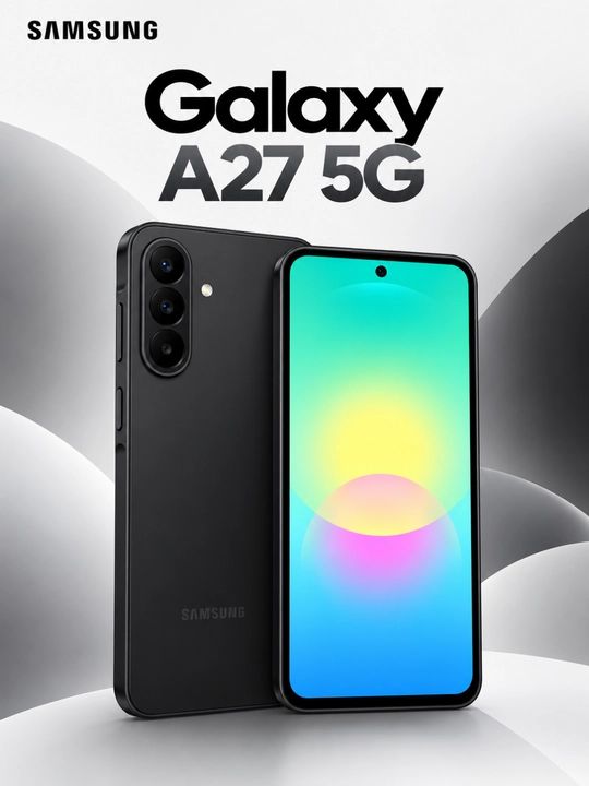 Samsung Galaxy A27 5G  Super AMOLED FHD + 120 Gs yangilanish tezligiga ega displey - 