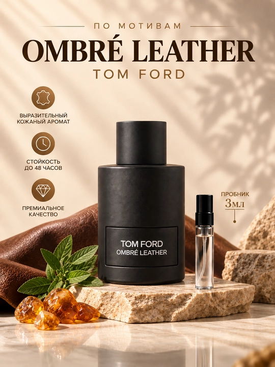 Ombré Leather Tom Ford erkaklar va ayollar uchun atiri, Shveytsariya - 