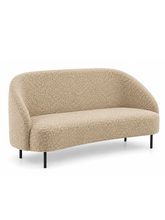 AIKO Lilla divan, uy va ofis uchun, metall oyoqli, divan, 173 x 67 x 77 sm