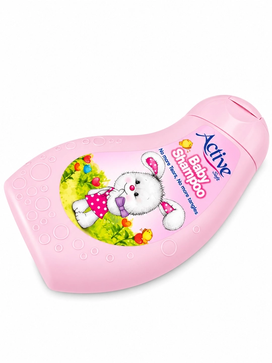 Active Soft Baby Shampoo – Bolalar uchun ko‘zni achishtirmaydigan, xavfsiz va yumshoq