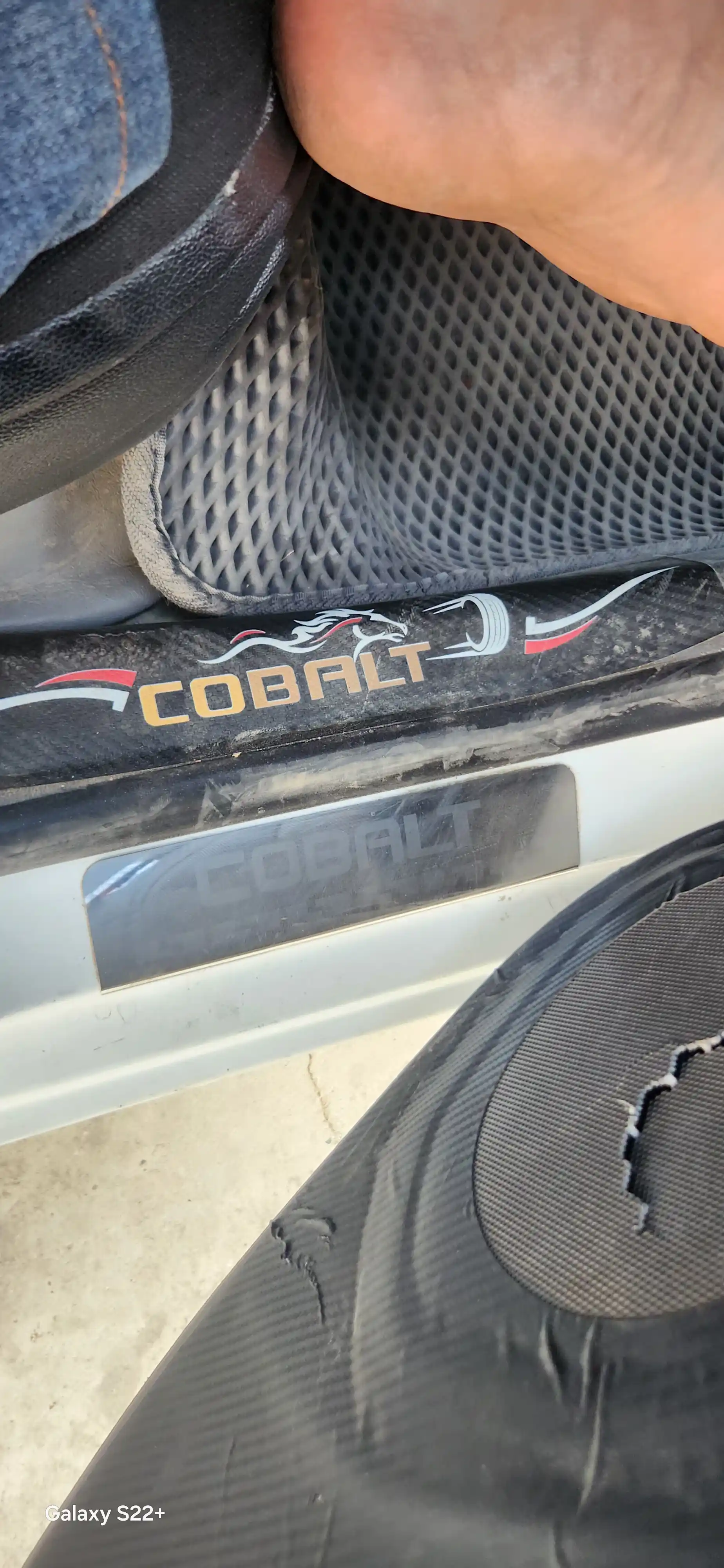 Cobalt eshik bosqichlari uchun karbon himoya qoplamalar stikerlari