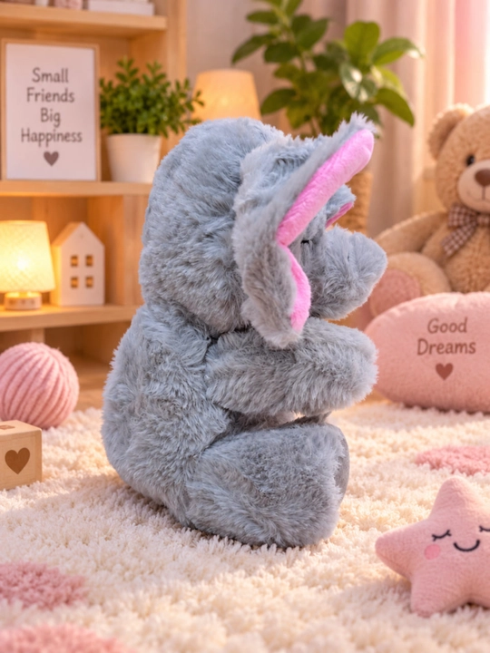 Интерактивный слонёнок игрушка, ходит, танцует и издаёт звуки, 27×27 см
