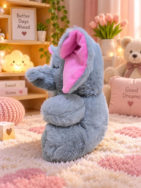Интерактивный слонёнок игрушка, ходит, танцует и издаёт звуки, 27×27 см
