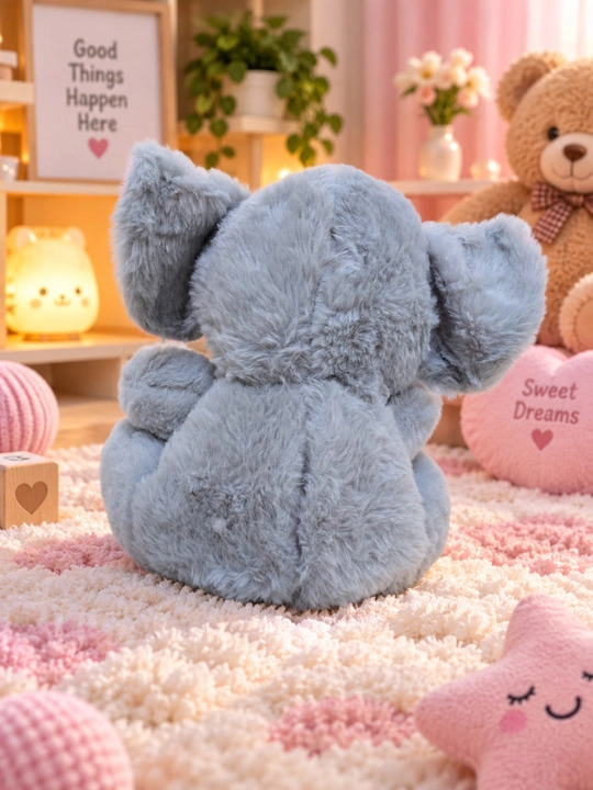 Интерактивный слонёнок игрушка, ходит, танцует и издаёт звуки, 27×27 см