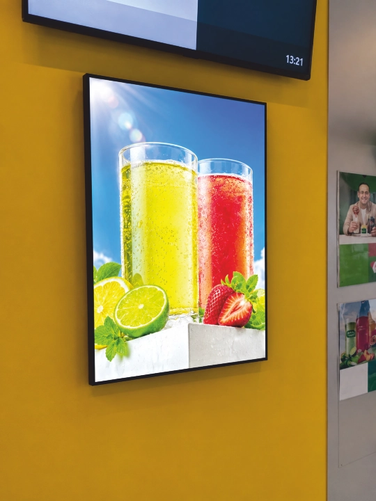 Yupqa Lightbox menyu - 