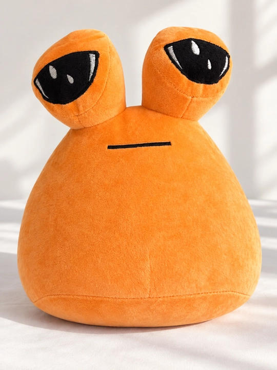 Мягкая игрушка Pou, плюшевая, большая, 32 см — грустный лучший друг